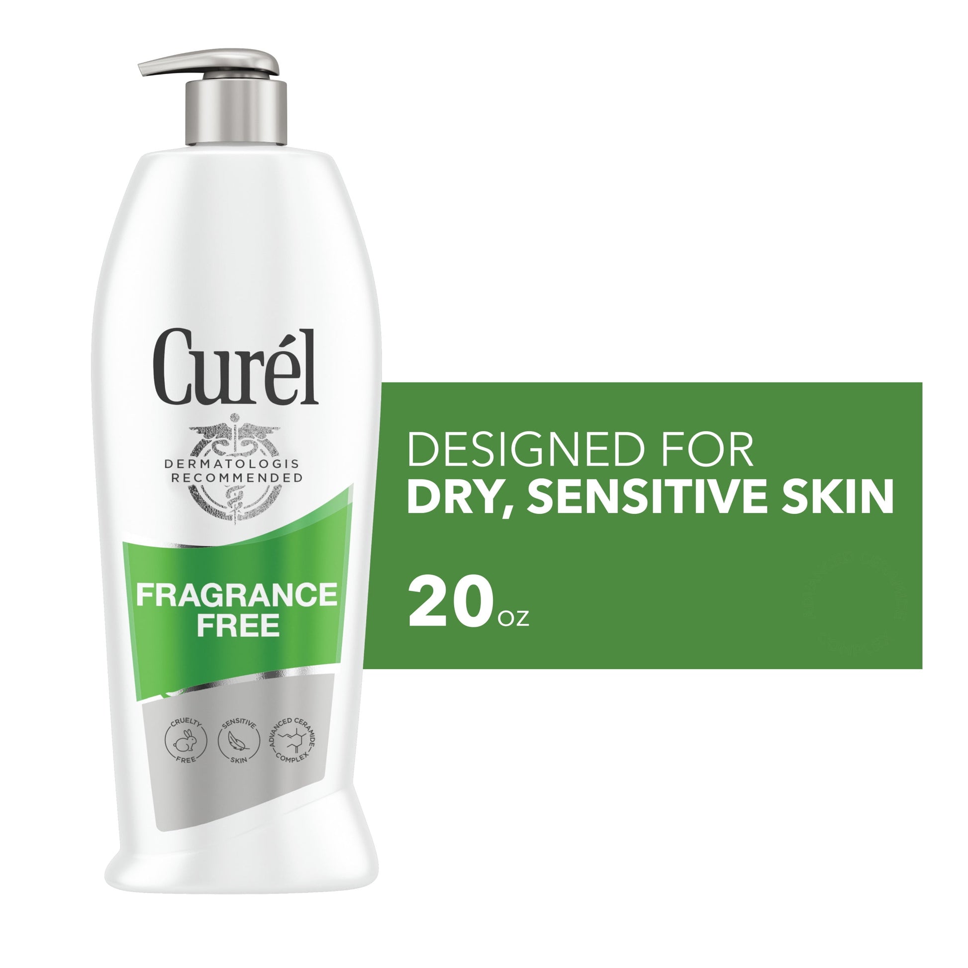 CUREL FRAG FREE LOTION      20Z