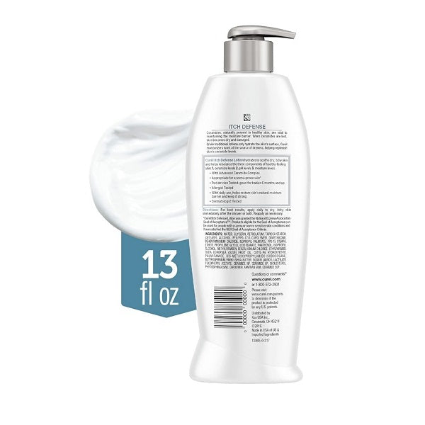Curel Itch Defense Lotion 13oz Pump