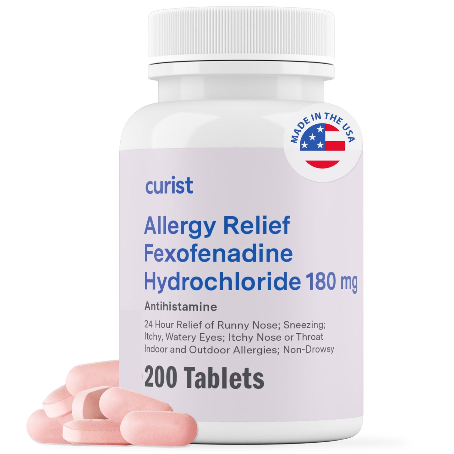 FEXOFENADINE HCL 24 HR 180 MG TAB 30