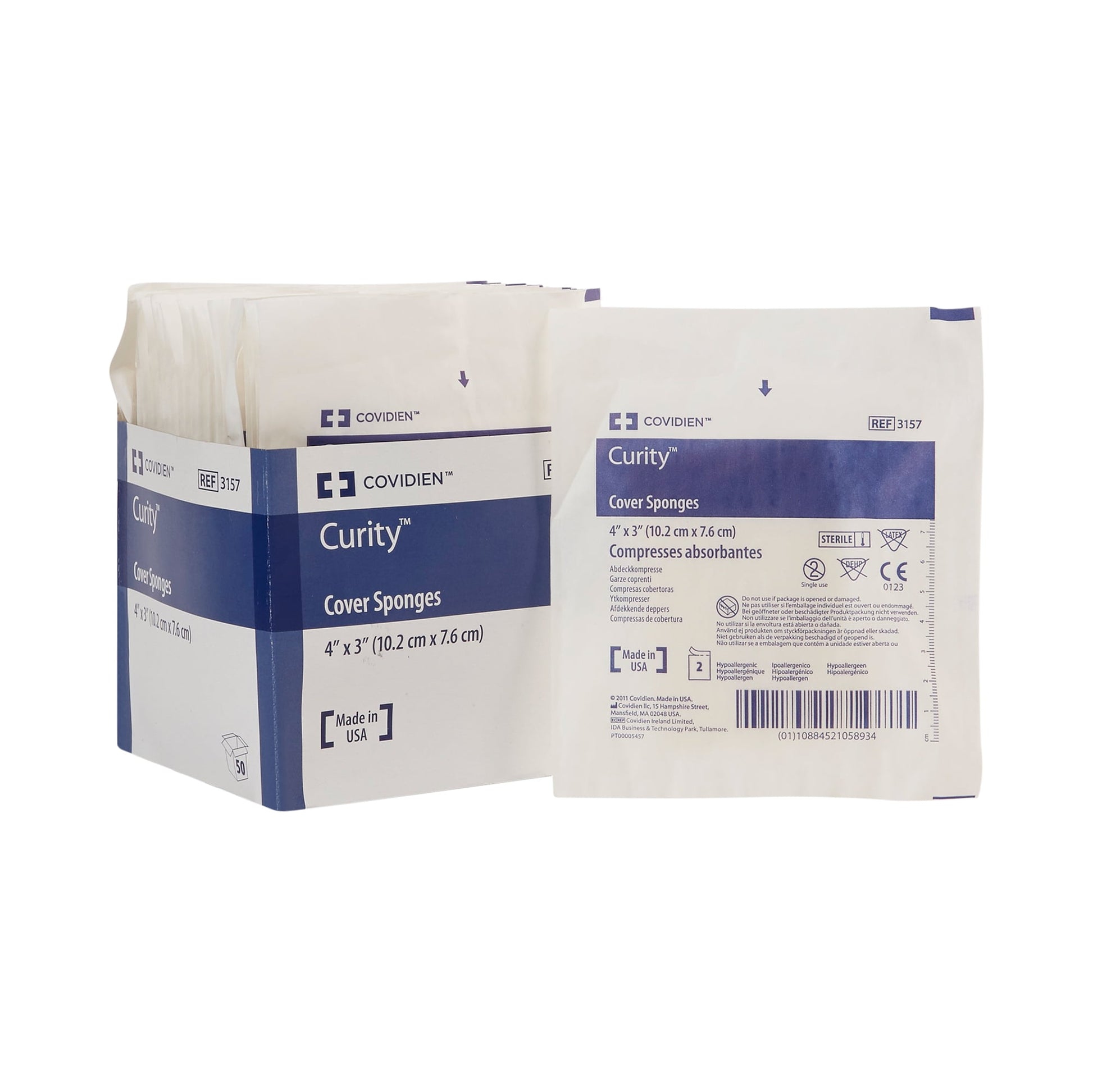 CURITY COVER SG 4X4N 25X2EA