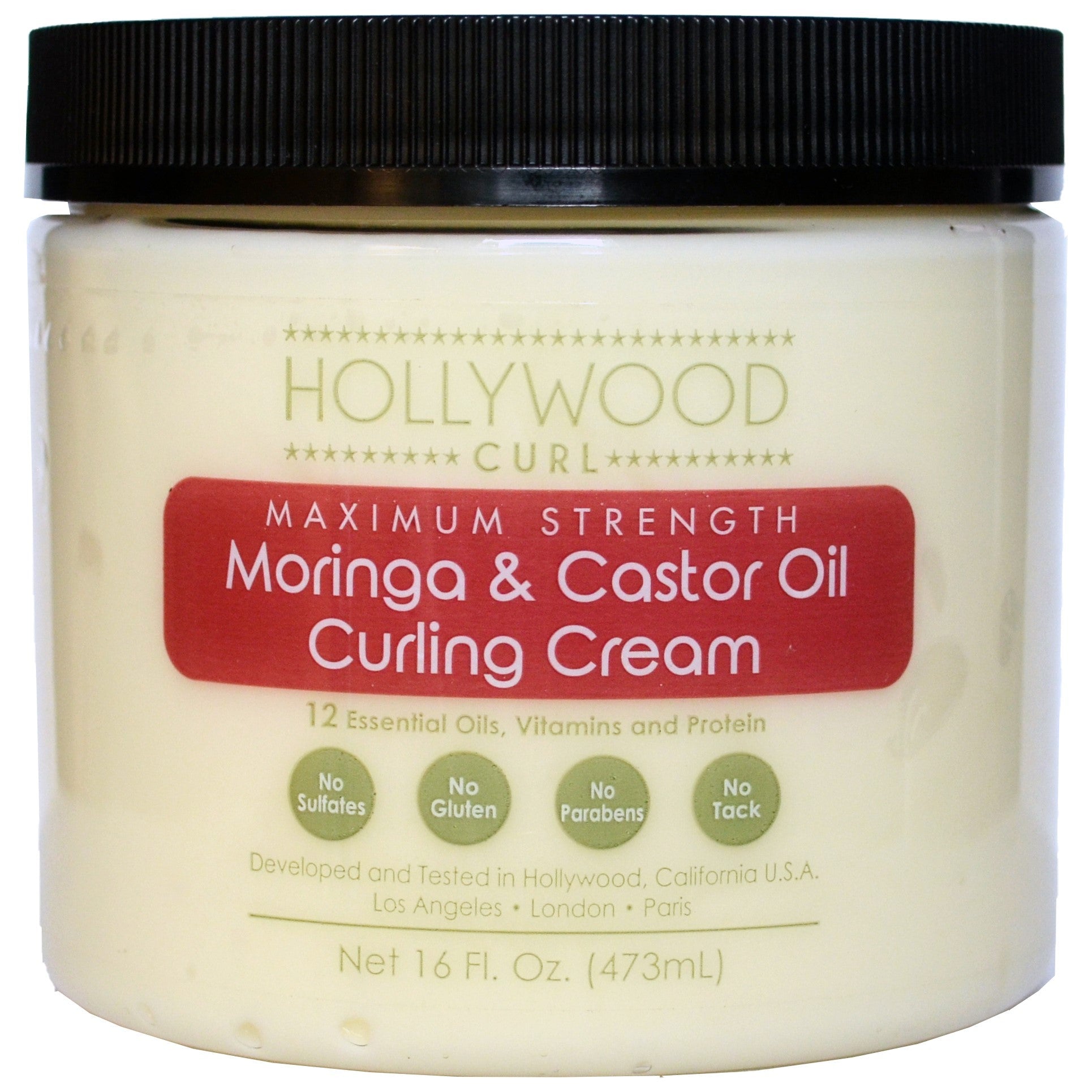 U/H CASTOR OIL CURL CREAM  8.4Z
