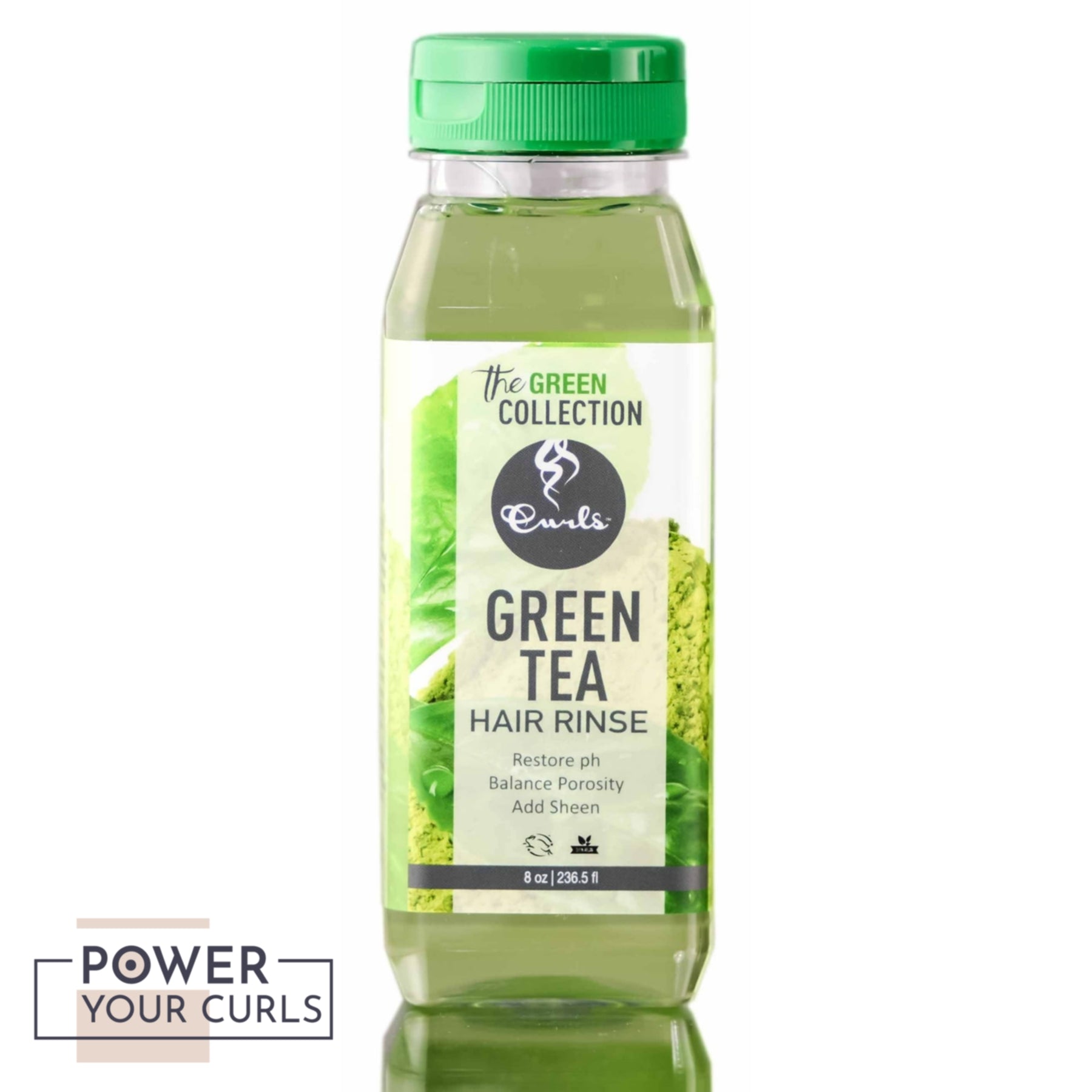 CURLS GREEN TEA HAIR RINSE   8Z