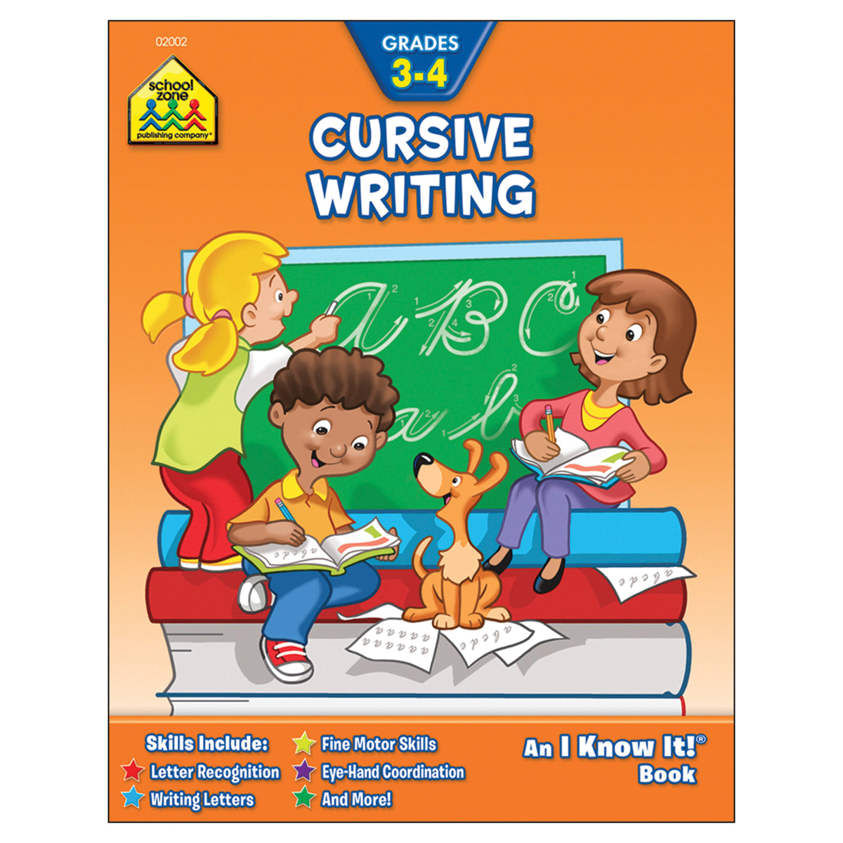 School Zone Cursive Writing Grades 3-4 Workbook