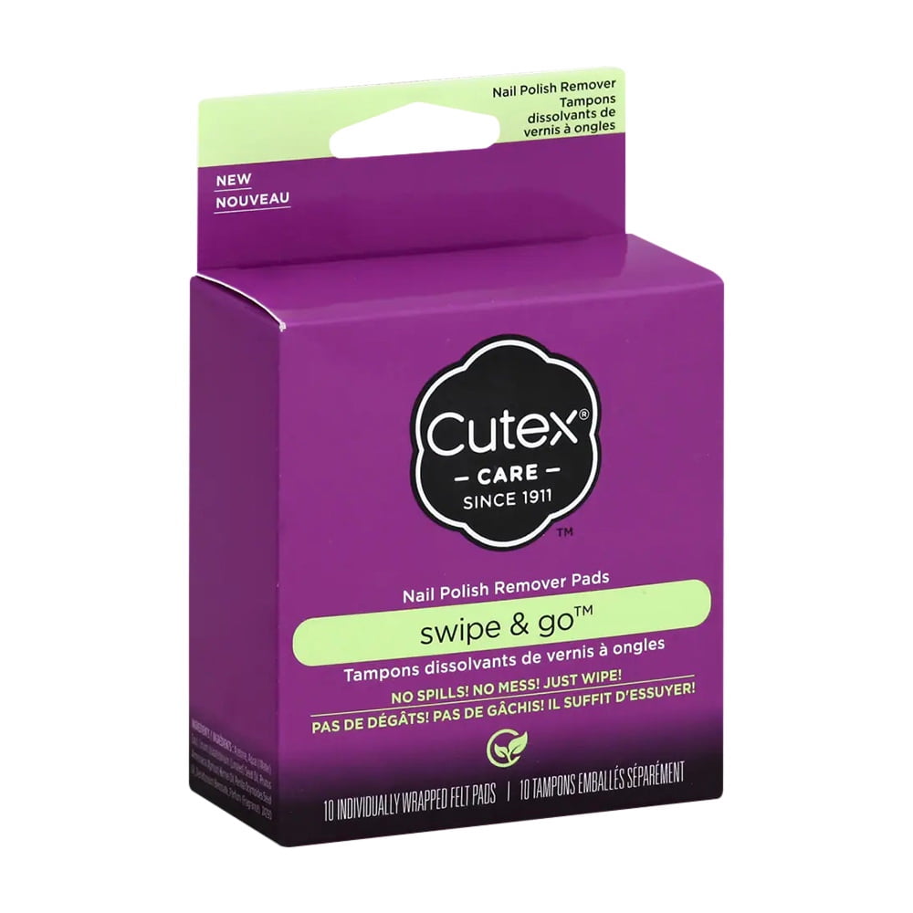 CUTEX PLSH RMVR PA 10 SW/G N/ACTN