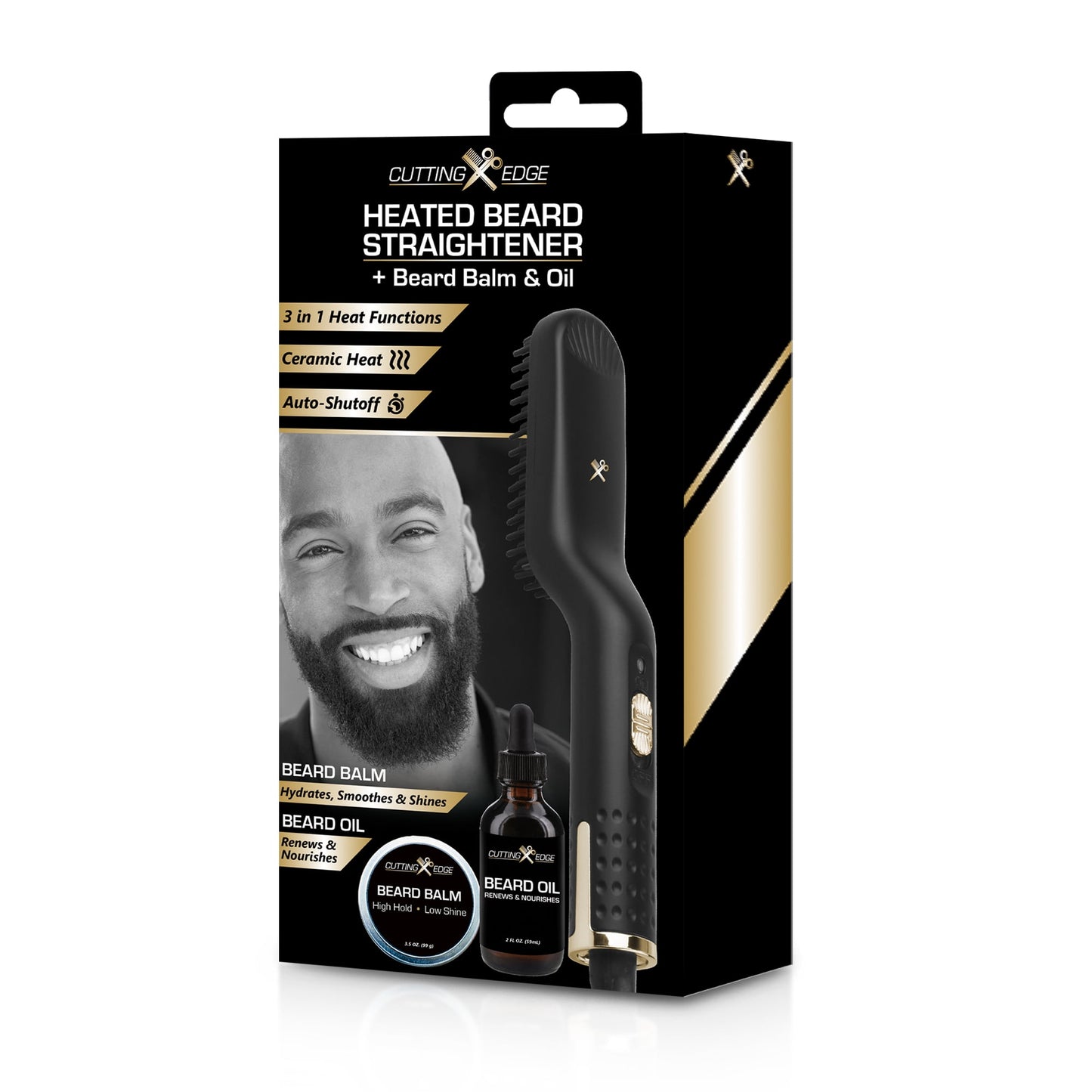 Cutting Edge Heated Beard Straightener