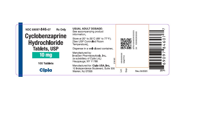 CYCLOBENZAPRINE TB 5MG 100