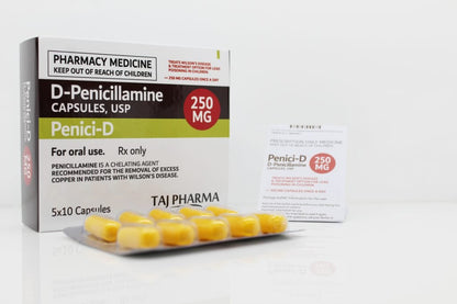 PENICILLAMINE CP 250MG 100