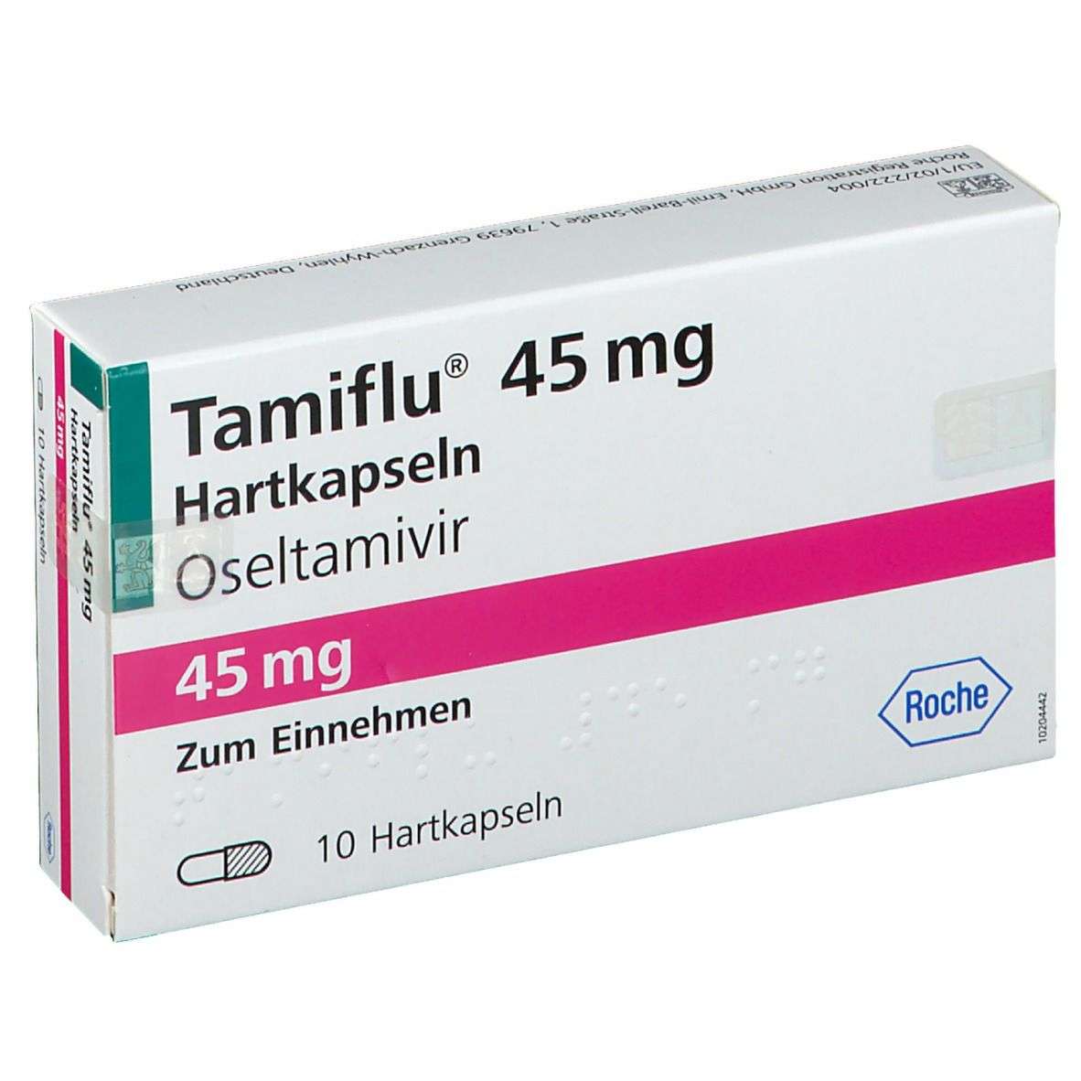 TAMIFLU CP 45MG 10 BPK