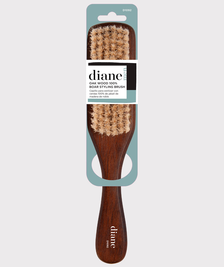 Diane Brush Round 2.25Inch Boar Wooden