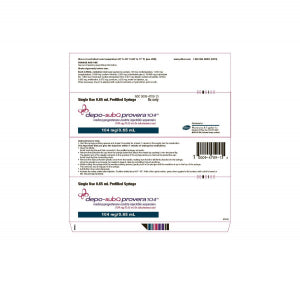 DEPO-SUBQ PROVERA SY 104MG/0.65ML