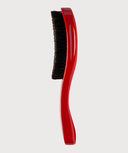 Kiss Red Pocket Wave Boar Brush Medium Curved
