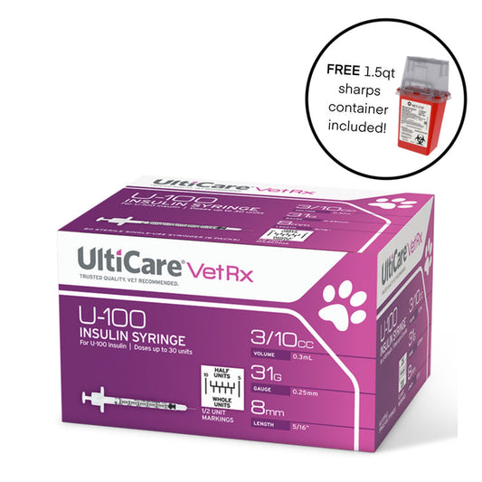 ULTICARE ULTIGU INS SYG .3CC 30G 1/2 100