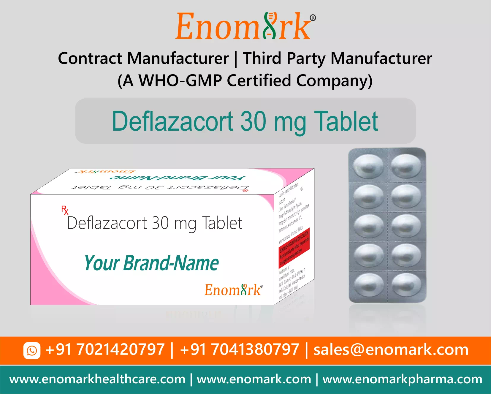 DEFLAZACORT TB 36MG 30