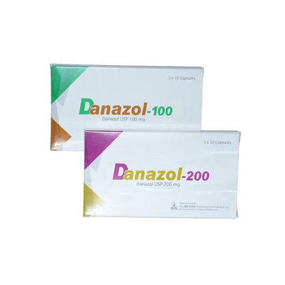 DANAZOL CP 200MG 100
