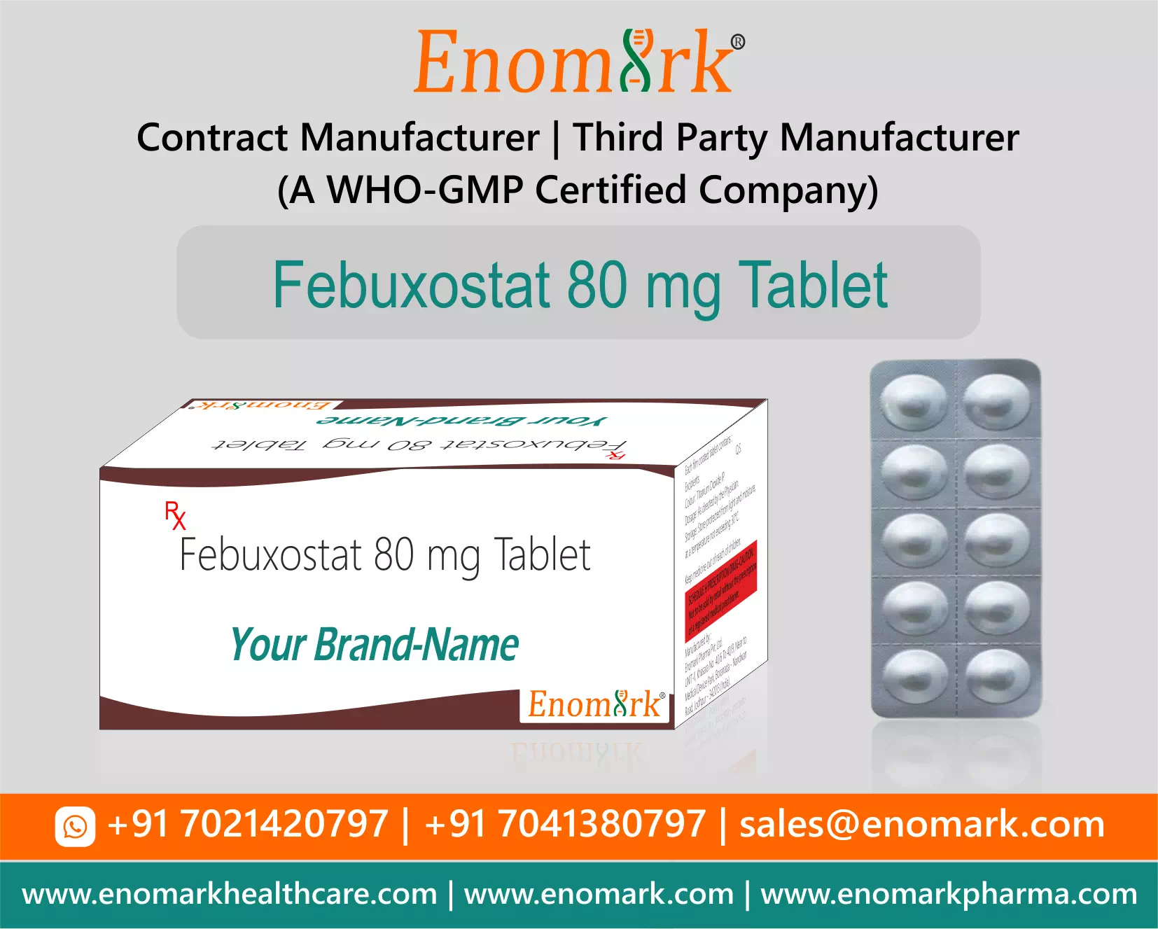 FEBUXOSTAT TB 80MG 30