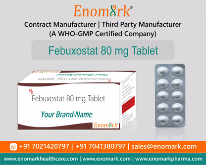 FEBUXOSTAT TB 80MG 30