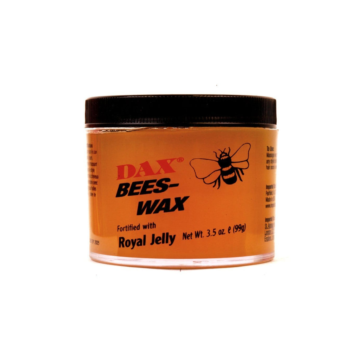 DAX BLACK BEES-WAX WX 7.5OZ