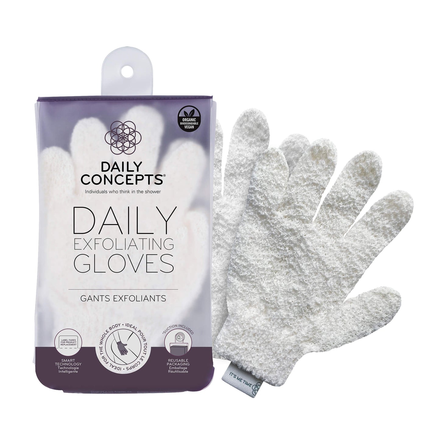 DAILY CONCEPTS GLOVES,EXFOLIATING