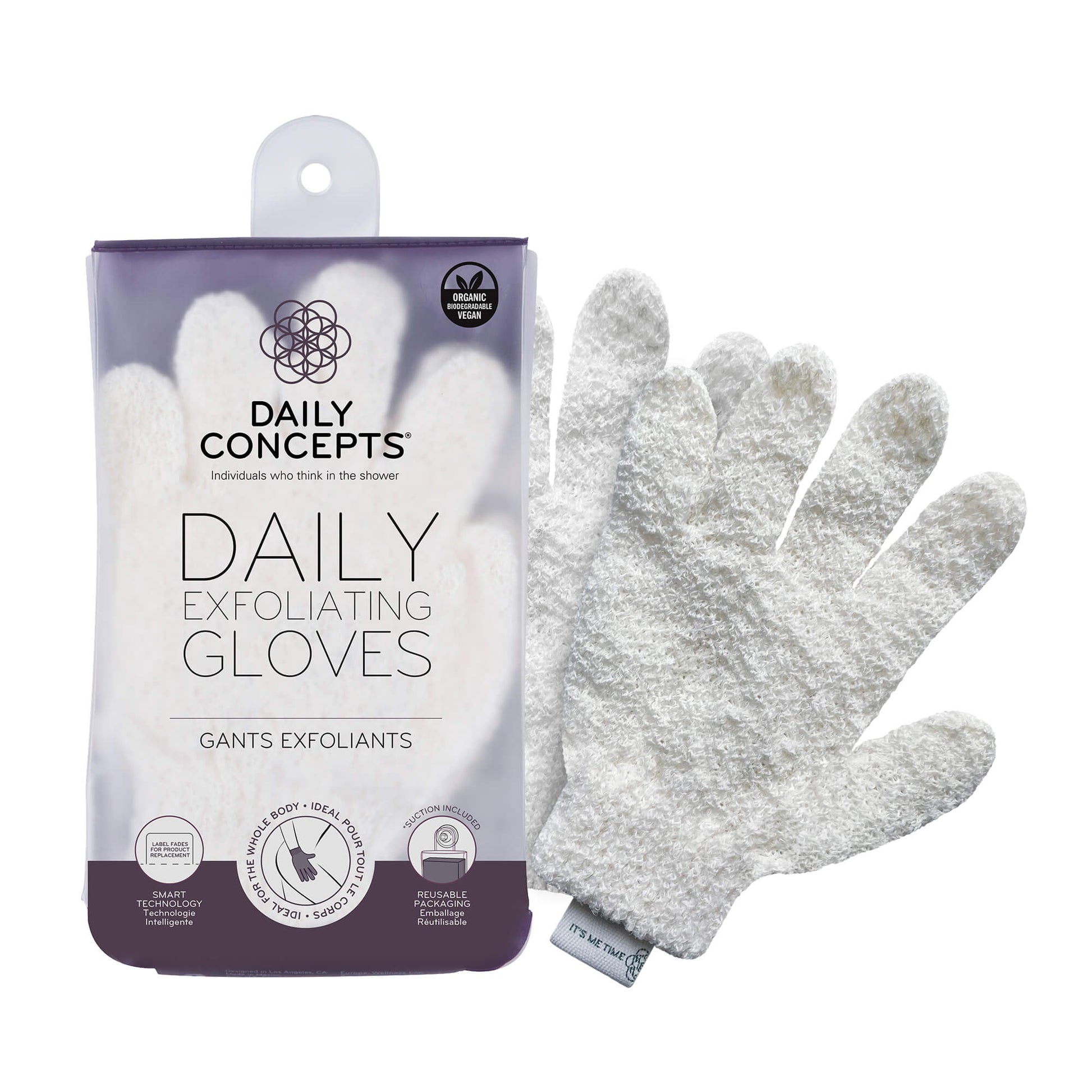 DAILY CONCEPTS GLOVES,EXFOLIATING