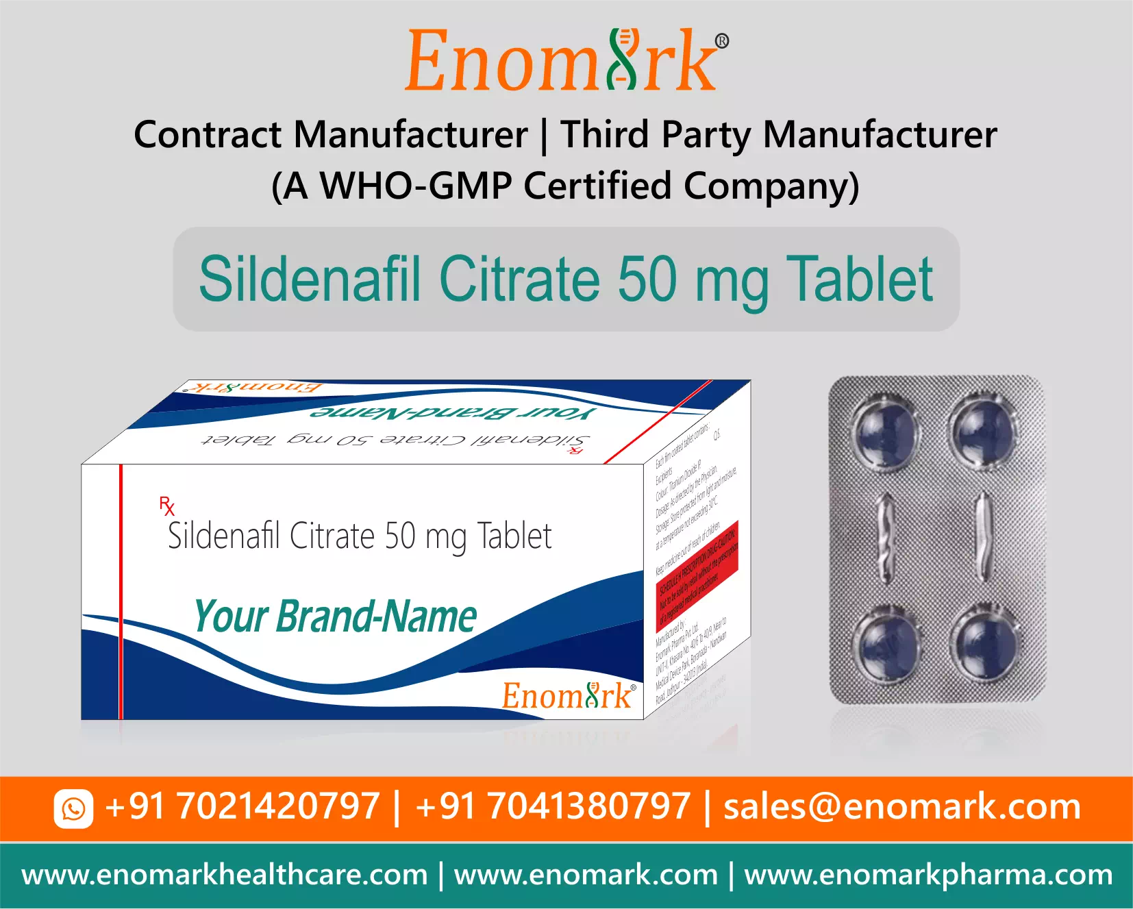 SILDENAFIL CITRATE TB 50MG 30