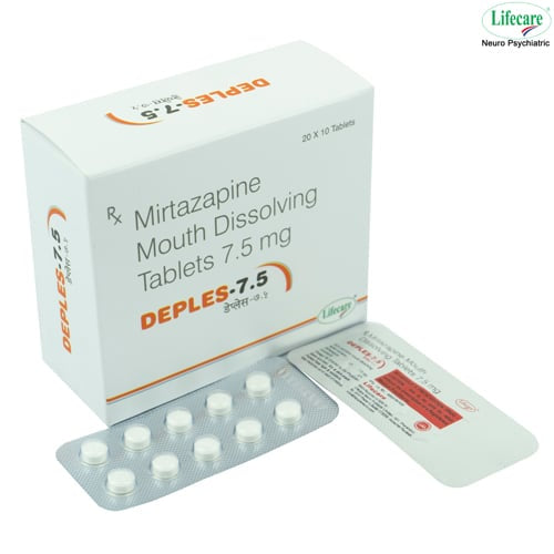 MIRTAZAPINE TB 7.5MG 500