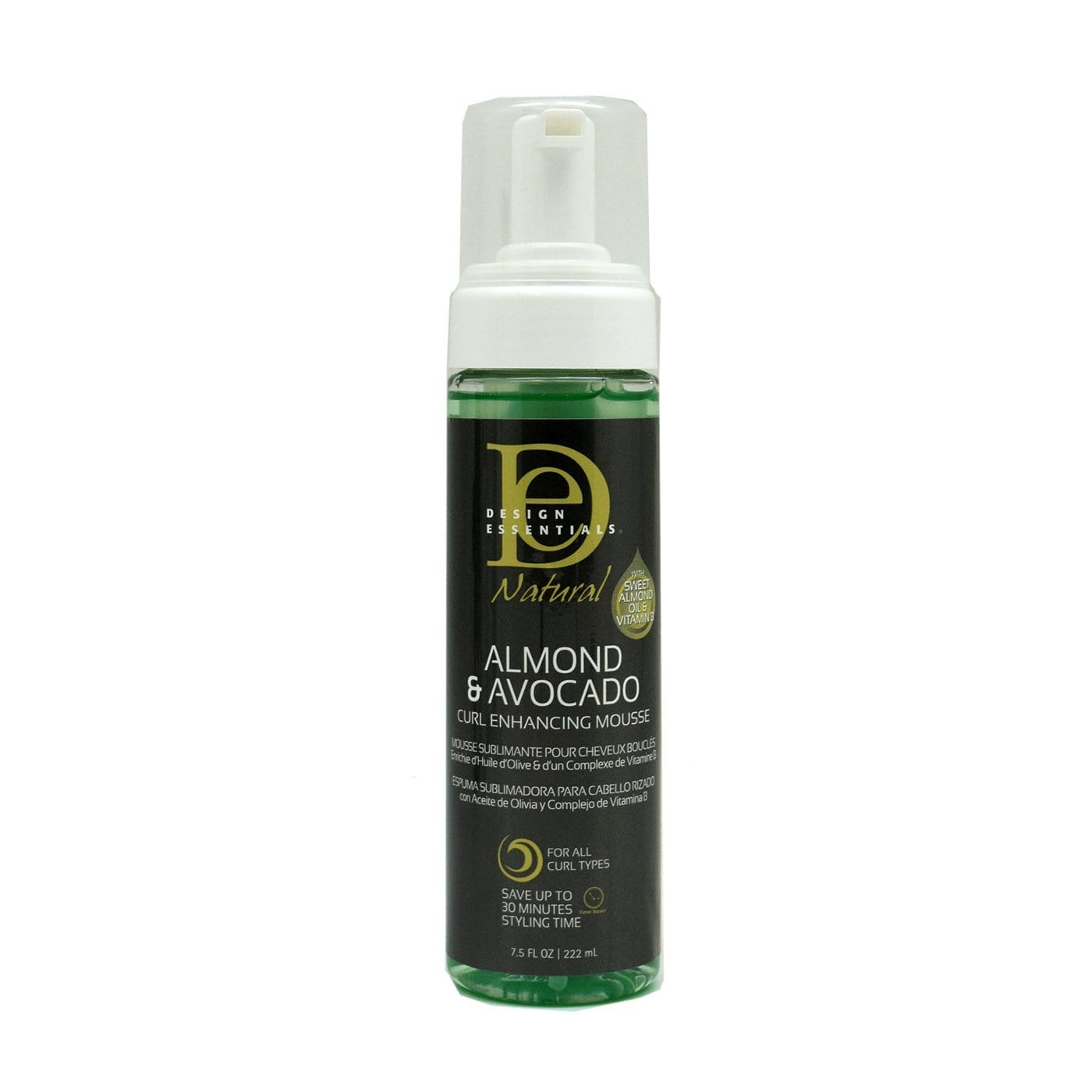 D/E NAT ALMD/AVOCADO CURL MIST8