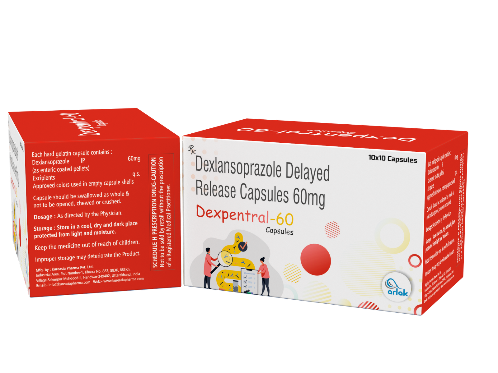 DEXLANSOPRAZOLE CP 60MG 90 DR