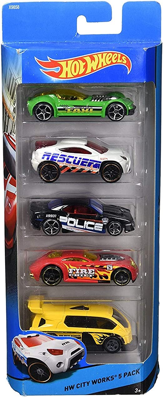 HW BASIC CAR 8PK AST