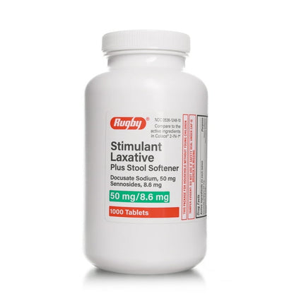 DOCUSATE-SENNOSIDES 50-8.6 MG TAB 1000