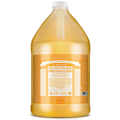 Dr. Bronners Citrus Orange 16oz Castile Soap