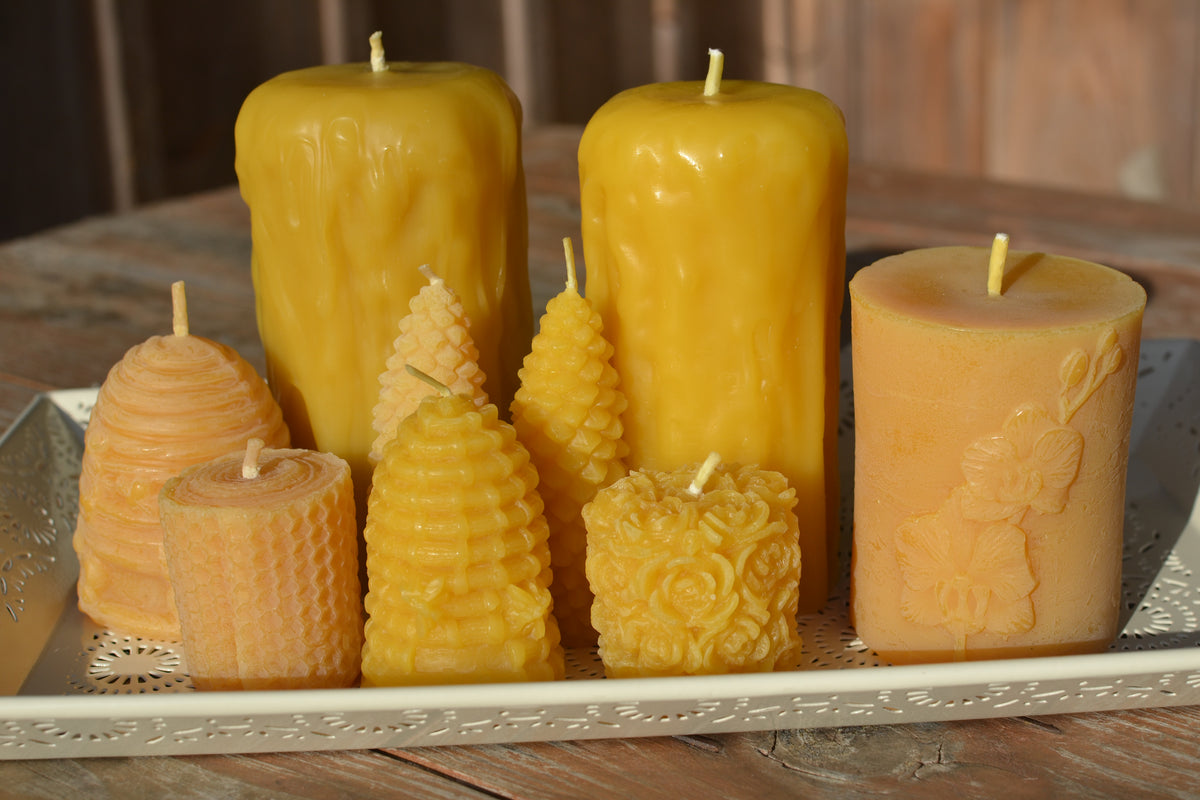 CANDLES,BEESWAX,HERBAL