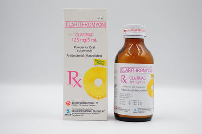 CLARITHROMYCIN PT 125MG/5ML 50ML