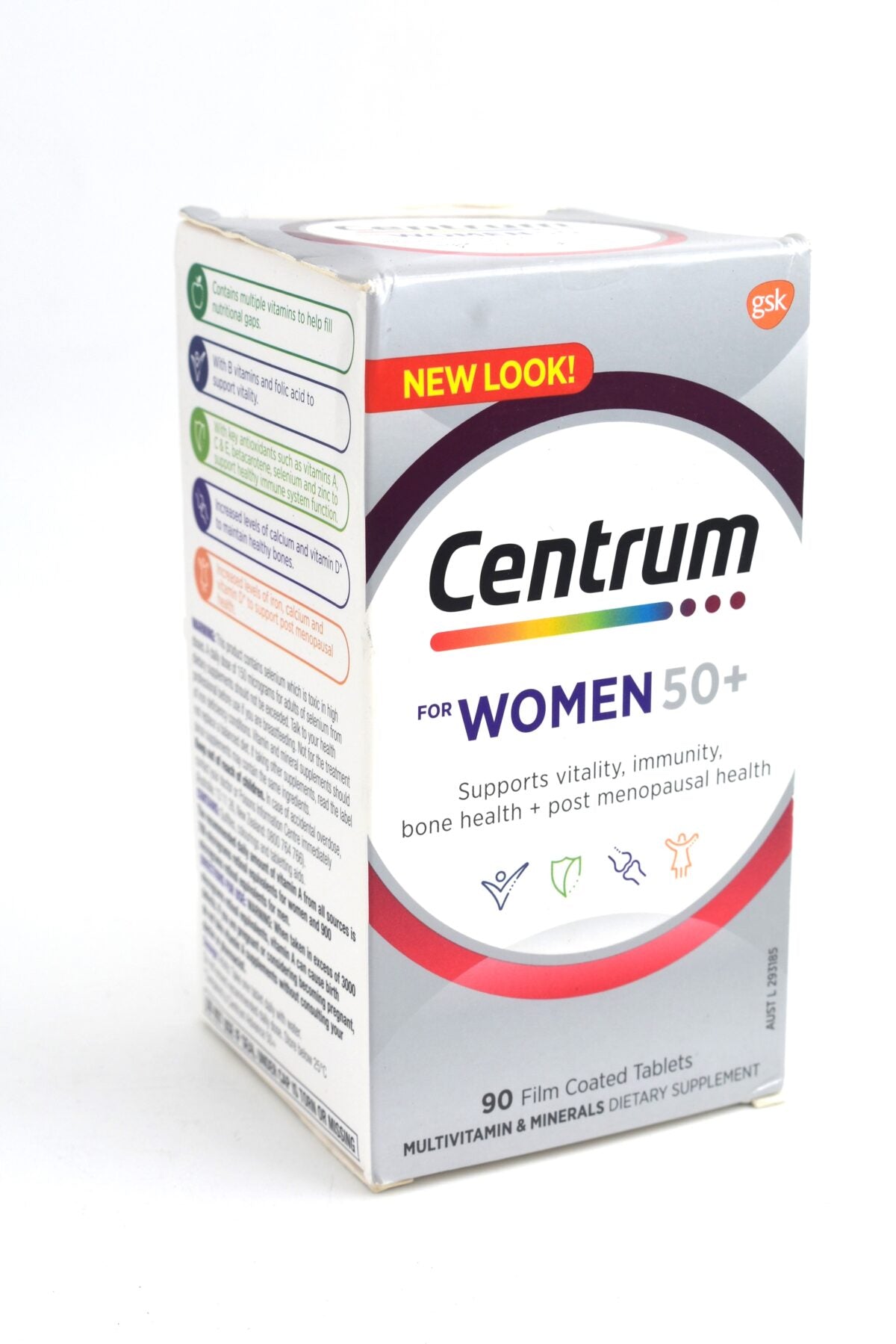 CENTRUM WOMEN 50+ MULTI GMY 80CT