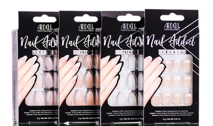 Ardell Nail Addict Premium Artificial Nail Set - Classic French