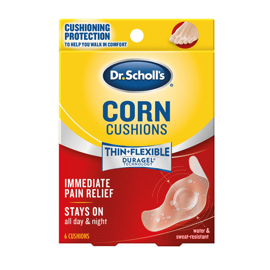 DR SCHOLLS DURAGEL CORN CUSHION BDG 6CT