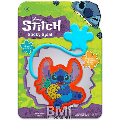 JA-RU Disney Stitch Sticky Splat Toy - Assorted Colors
