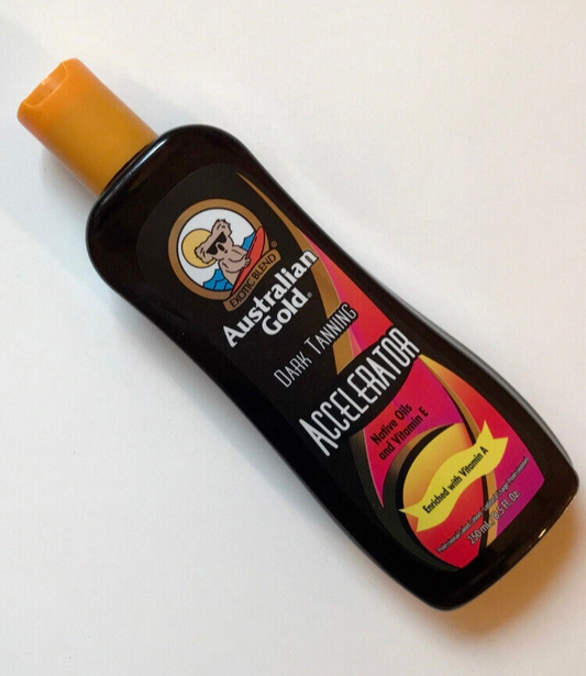 Australian Gold Dark Tanning Bronzing Acceleratr Lotion 8oz