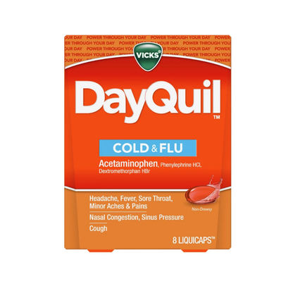 DAYQUIL SEVERE COLD & FLU LIQ 8OZ