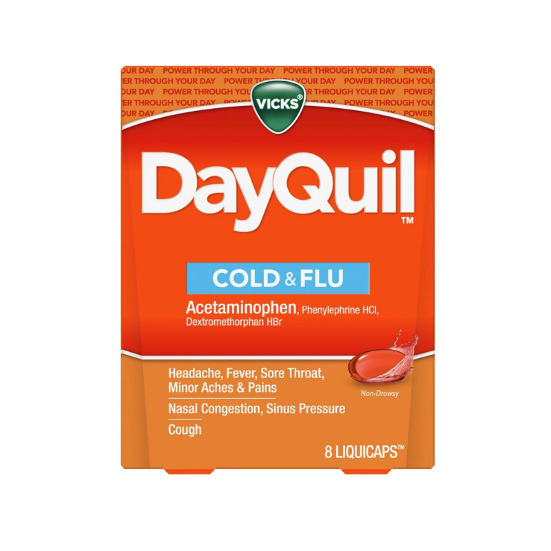 DAYQUIL VAPOCOOL COLD+FLU CPL 24CT