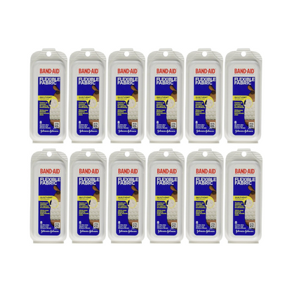 BAND AID FLEXIBLE FABRIC ASST 100CT