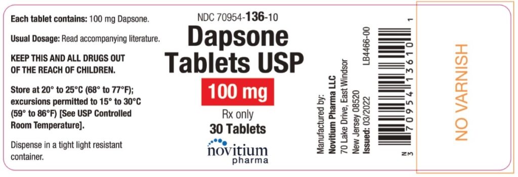 DAPSONE TB 25MG 30