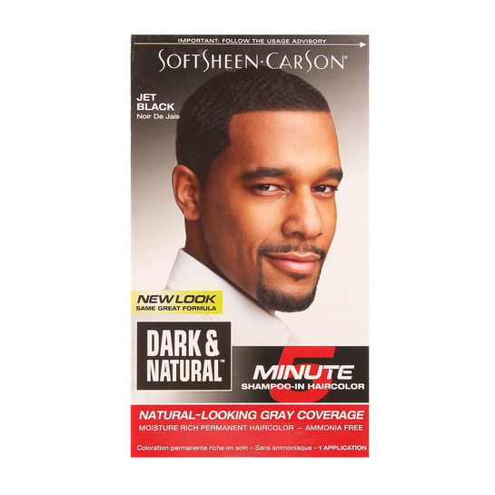 Dark & Natural Color Men Jet Black