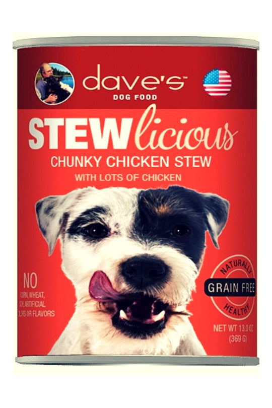 DOG FD,STEW,SLMN,CHKN