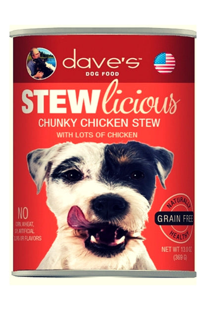 DOG FD,STEW,SLMN,CHKN
