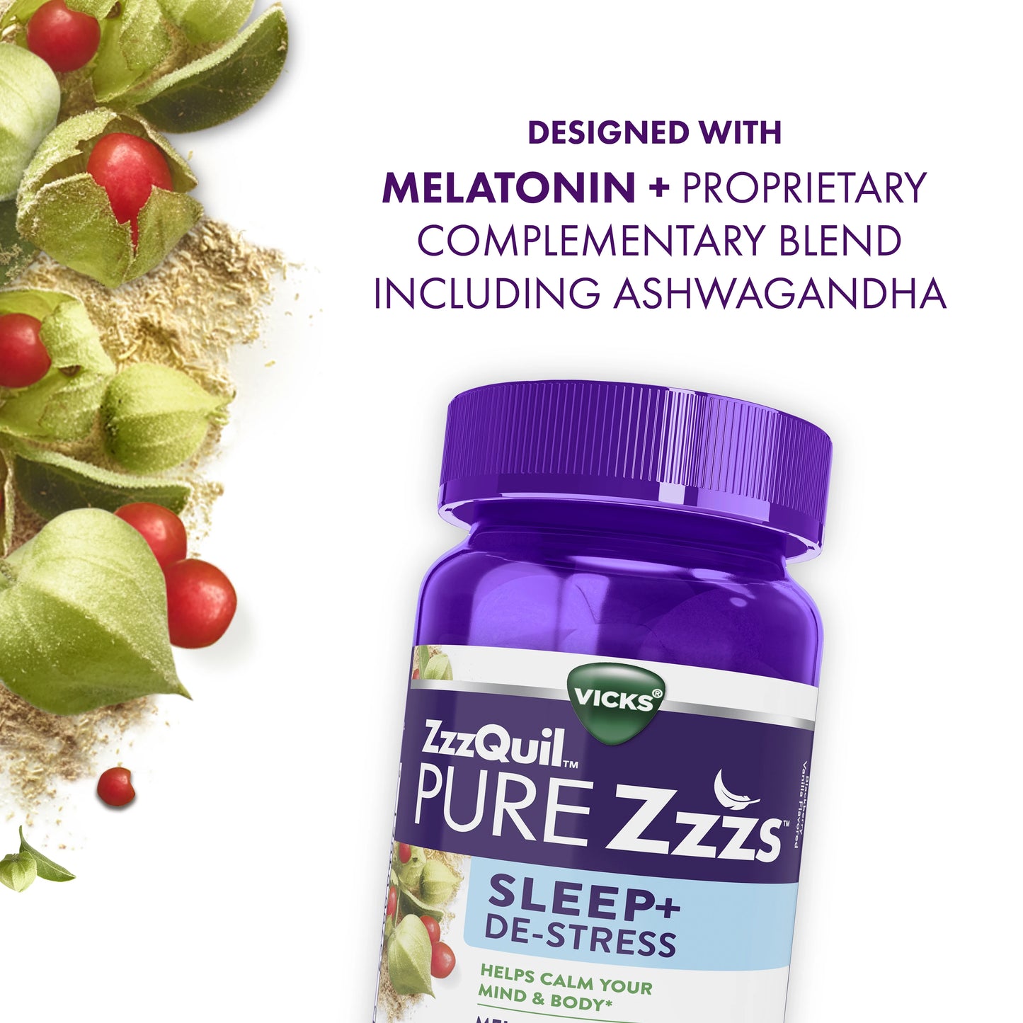 VICKS PURE ZZZS TB 48 DE-STRESS