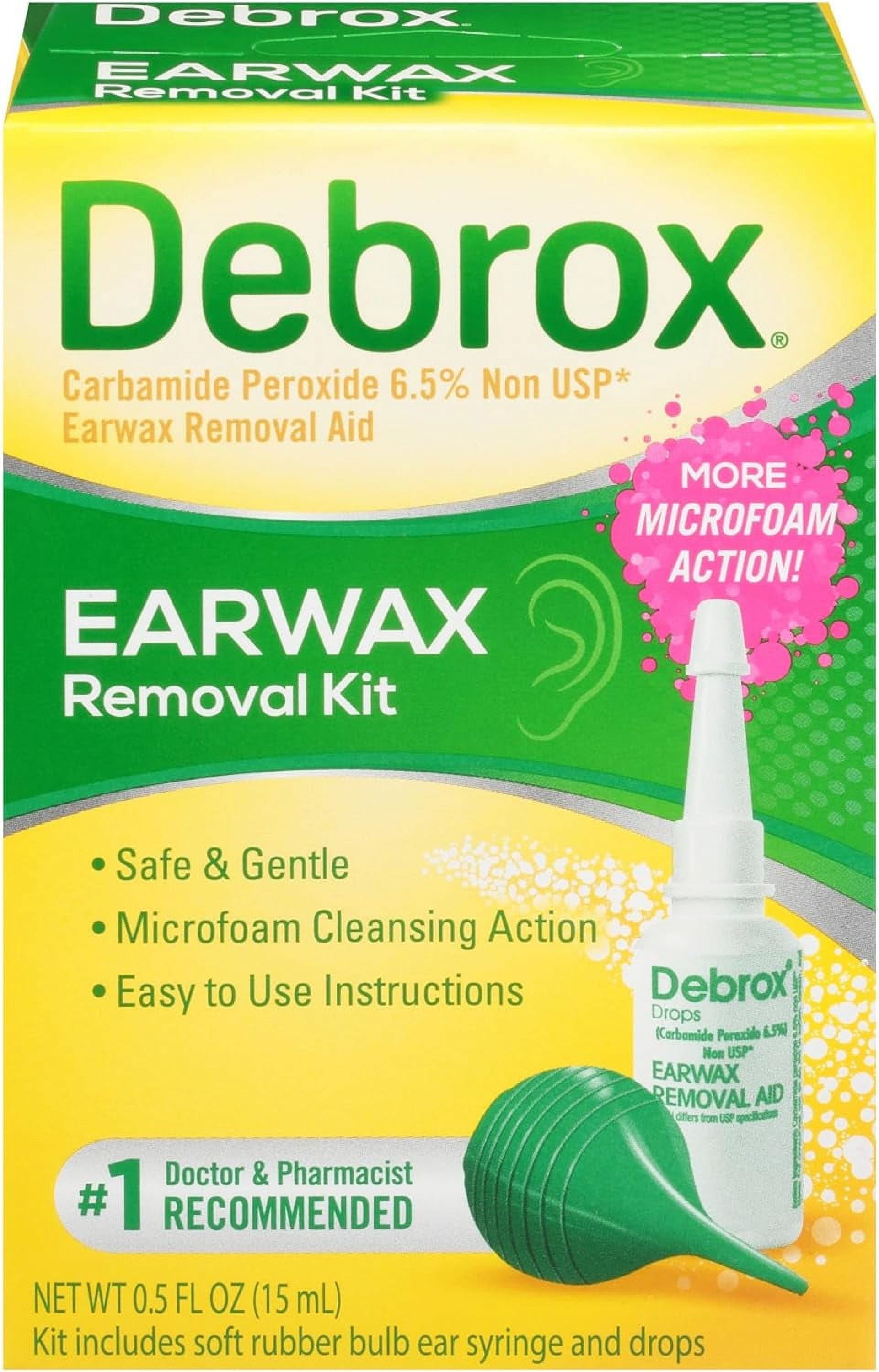 DEBROX EAR WAX REMOVAL DROPS 0.5 OZ