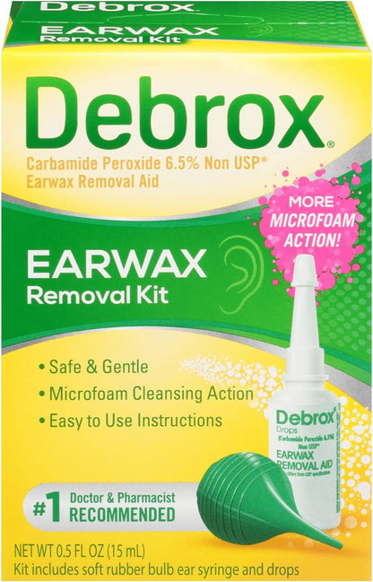 DEBROX EAR WAX REMOVAL DROPS 0.5 OZ