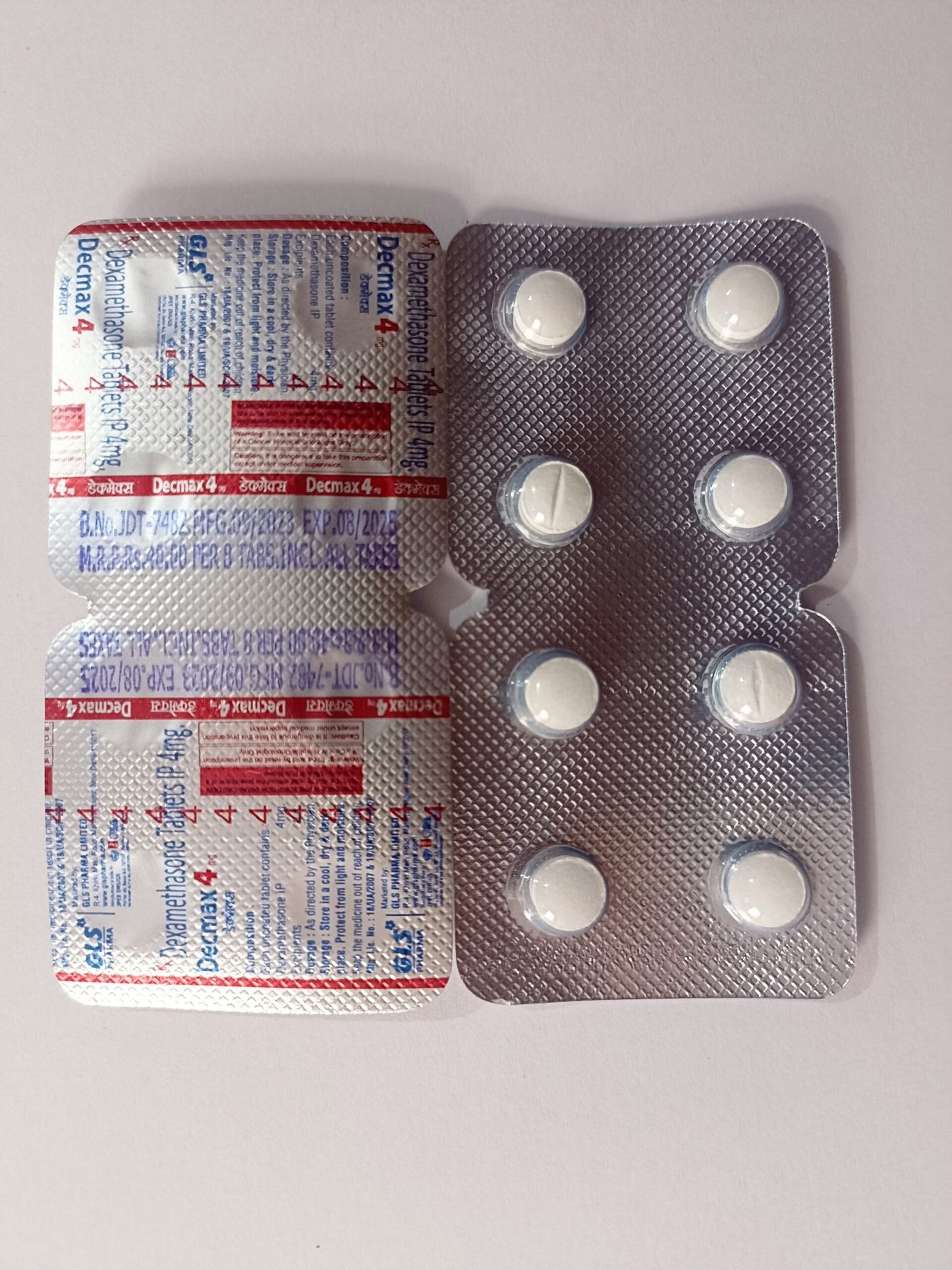 DEXAMETHASONE TB 4MG 100