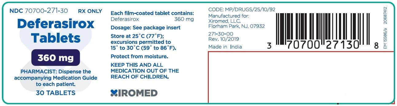 DEFERASIROX TB 360MG 30