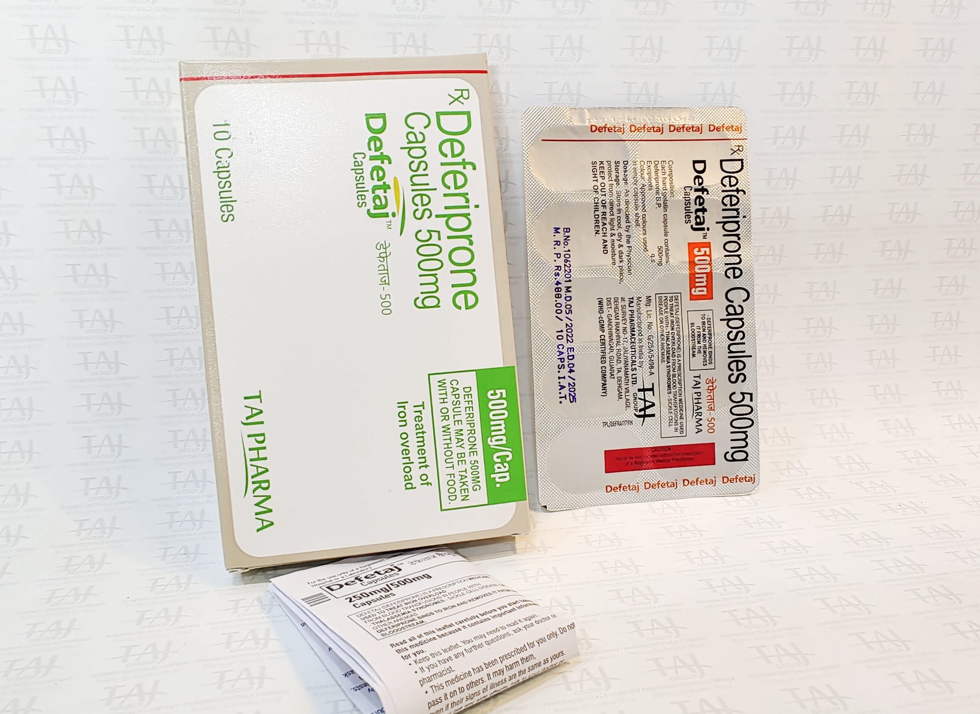 DEFERIPRONE TB 500MG 100 CPLT